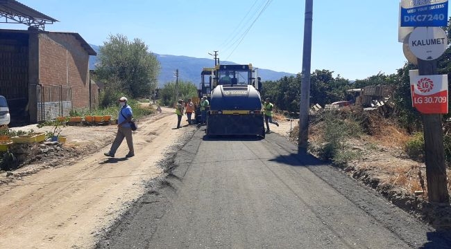 Aydında Yol Çalışmaları Hızla Devam Ediyor