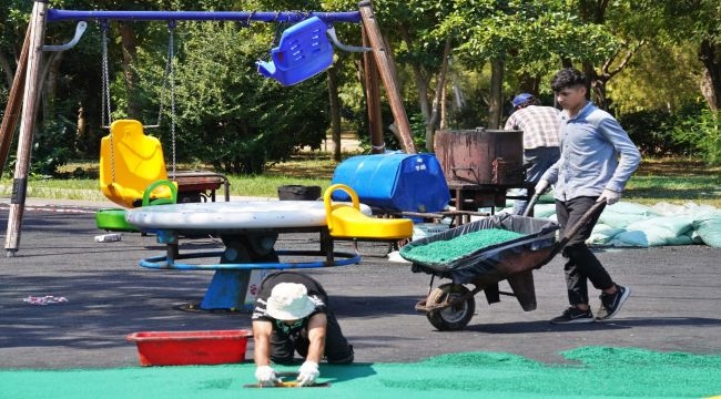 İzmir'in parklarında seferberlik var 