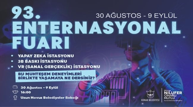 Konak Belediyesi 93. İEF'ye hazır