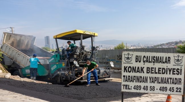 Asfalt çalışmaları hızlandı