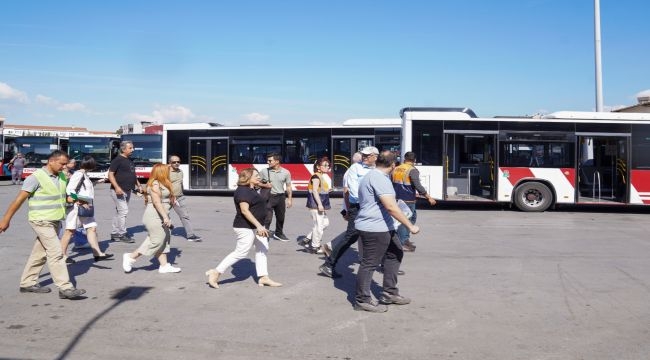  Atıktan enerji üreten tesisleri gezdiler 