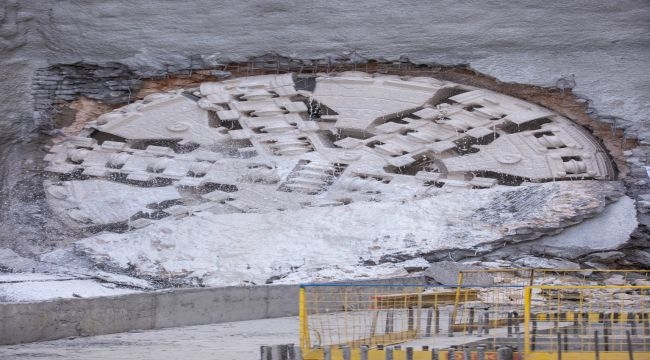 Buca Metrosu'nda TBM taşınıyor