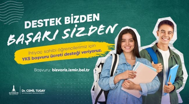 Öğrencilere YKS Ücreti Desteği